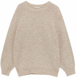 Pull&Bear Sveter  béžová melírovaná