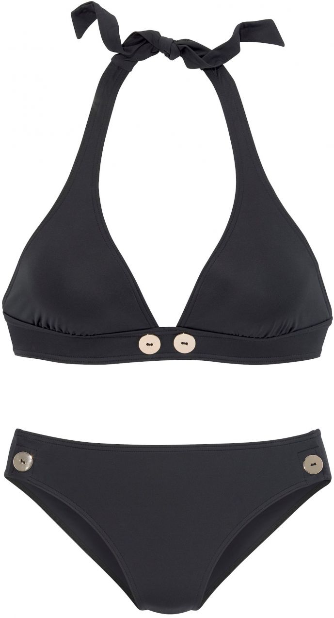 VIVANCE Bikiny  čierna