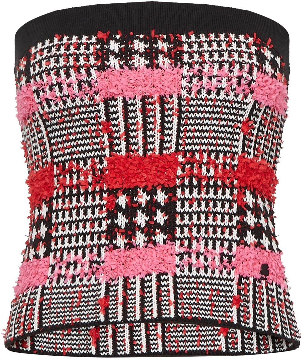 Karl Lagerfeld Top 'Boucle'  zmiešané farby