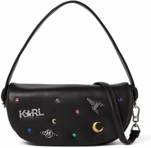 Karl Lagerfeld Kabelka na rameno ' Swing '  zmiešané farby / čierna
