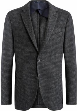 Boggi Milano Sako 'Houndstooth'  modrá