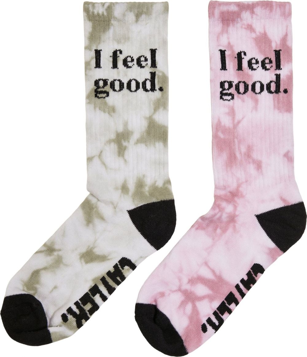 Cayler & Sons Ponožky 'Feelin Good'  svetlosivá / kaki / rosé / čierna