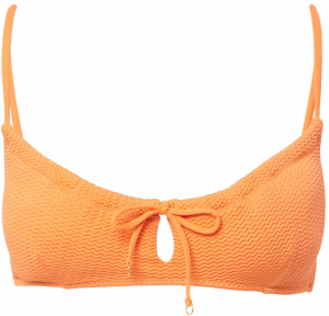 Seafolly Bikinový top 'Drawstring'  mandarínková