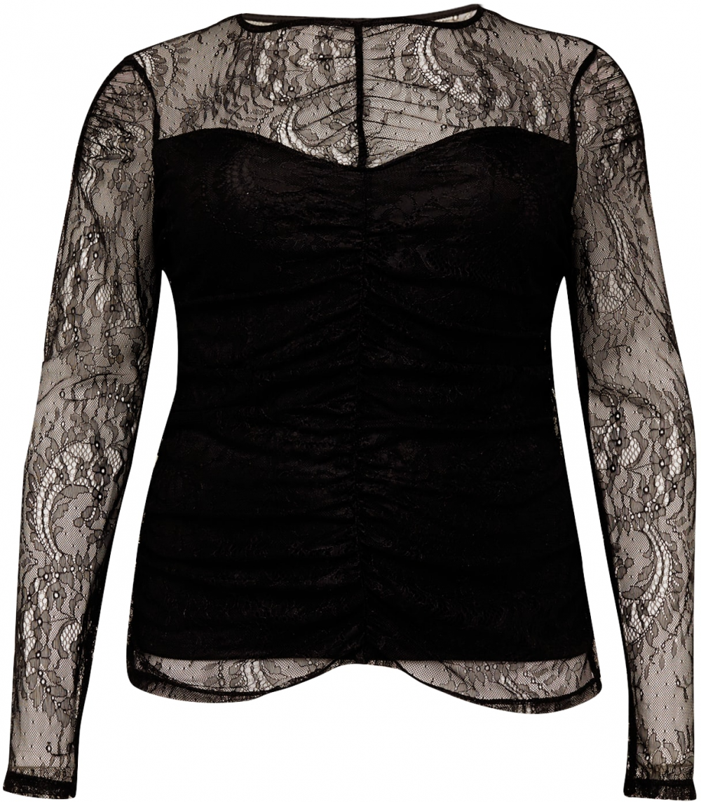 River Island Plus Blúzka  čierna