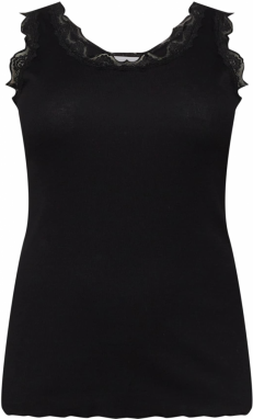 Fransa Curve Top  čierna