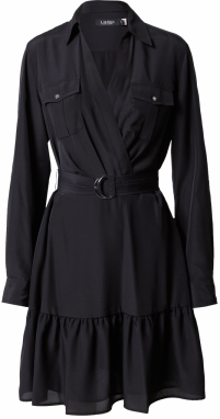 Lauren Ralph Lauren Košeľové šaty 'MAGOMYR'  čierna