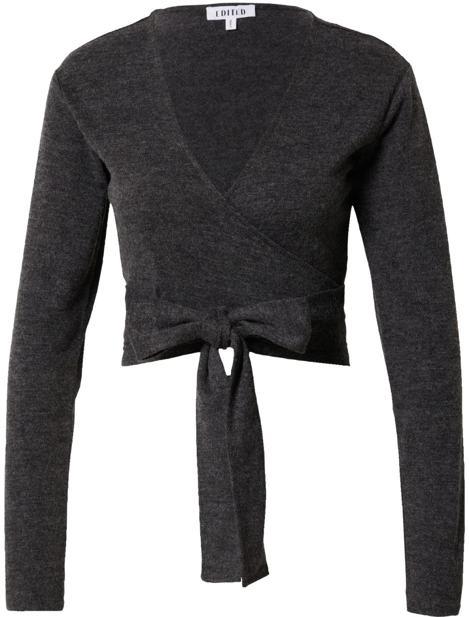 EDITED Tričko 'Xelena'  tmavosivá