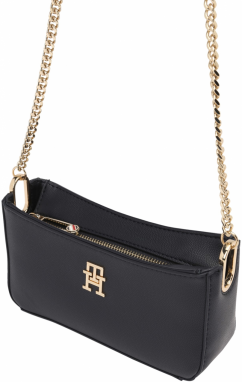 TOMMY HILFIGER Taška cez rameno  tmavomodrá / zlatá