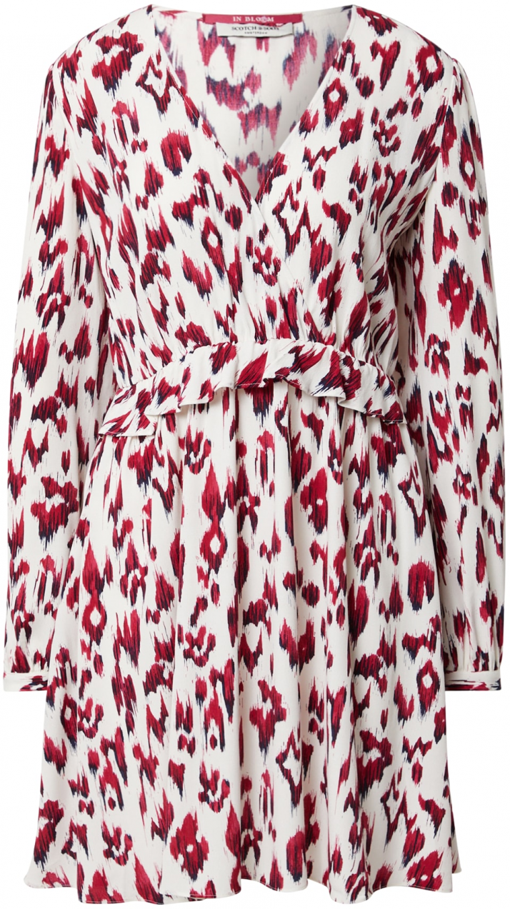 SCOTCH & SODA Šaty  námornícka modrá / rubínová / biela