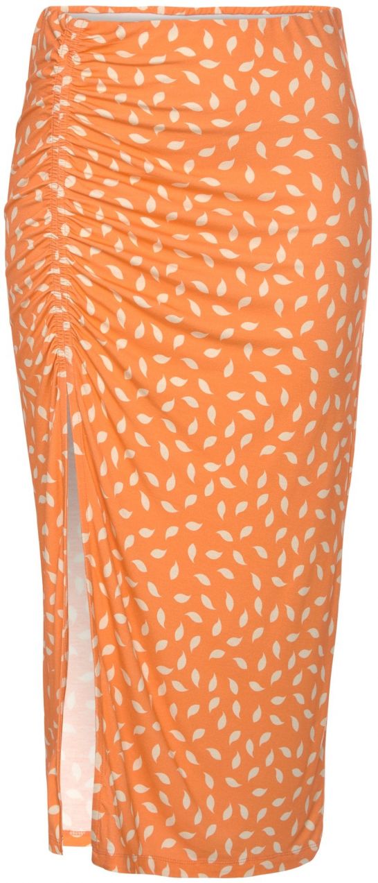 VIVANCE Sukňa 'VIVANCE'  oranžová / biela