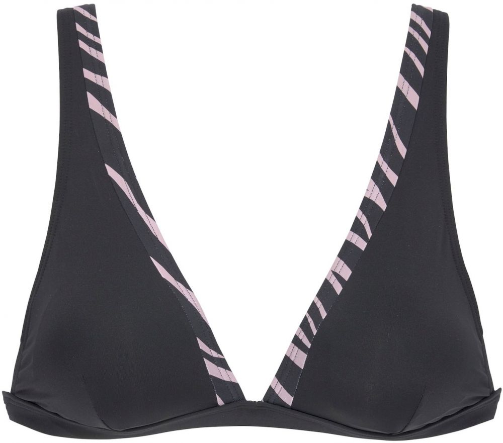 LASCANA Bikinový top  pastelovo ružová / čierna