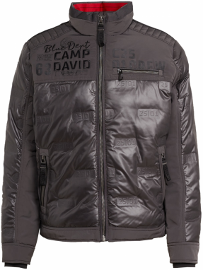 CAMP DAVID Prechodná bunda  antracitová / čierna