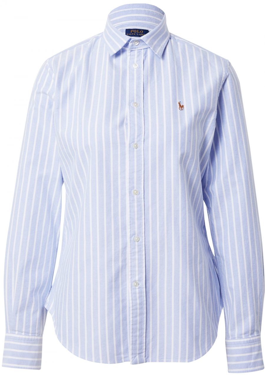Polo Ralph Lauren Blúzka  svetlomodrá / biela