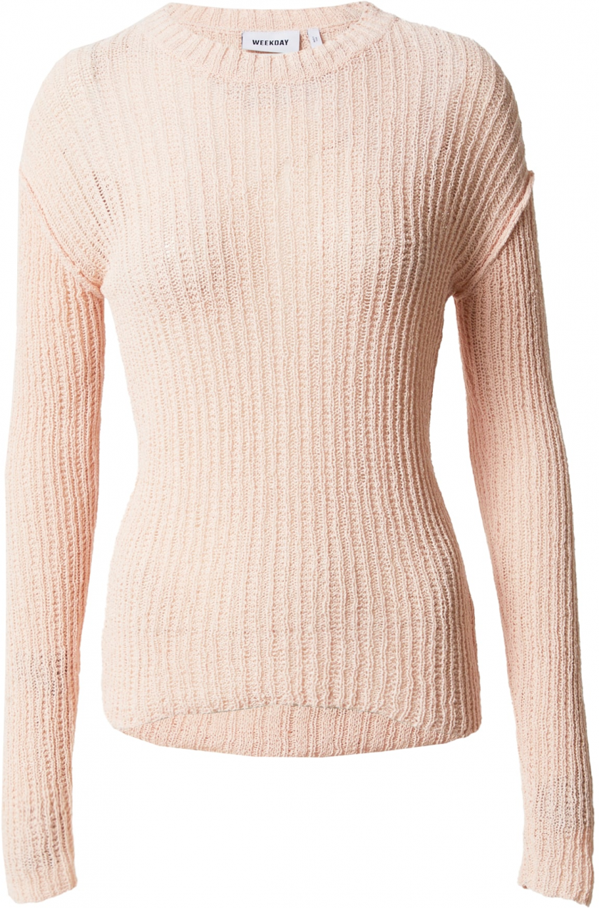 WEEKDAY Sveter 'Ada'  pastelovo ružová