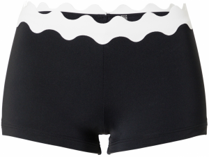 Seafolly Bikinové nohavičky 'Gia'  čierna / biela