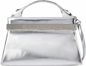 Karl Lagerfeld Kabelka  strieborná