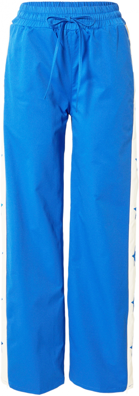 Nasty Gal Nohavice  modrá / biela