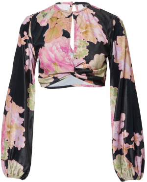 Nasty Gal Blúzka  jablková / broskyňová / ružová / čierna