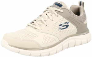 SKECHERS Nízke tenisky  béžová / tmavošedá