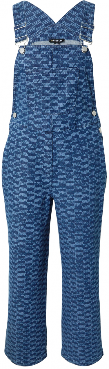 Whistles Overal  modrá denim / svetlomodrá