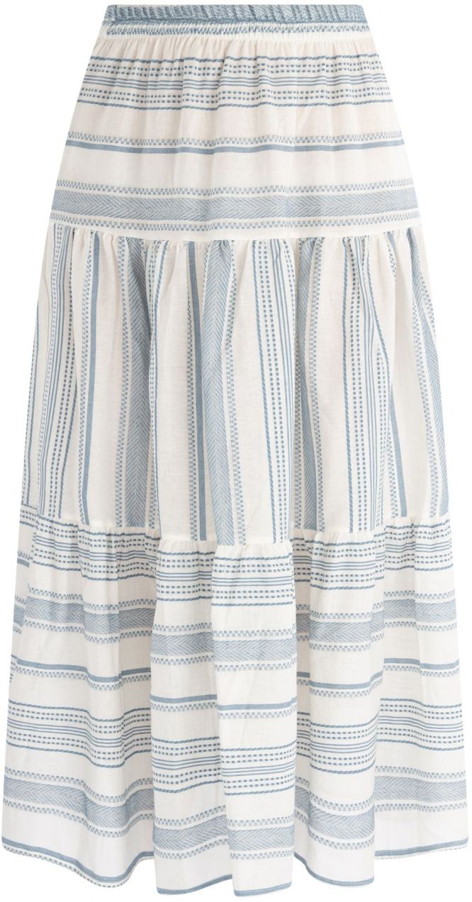 IZIA Sukňa  svetlomodrá / biela