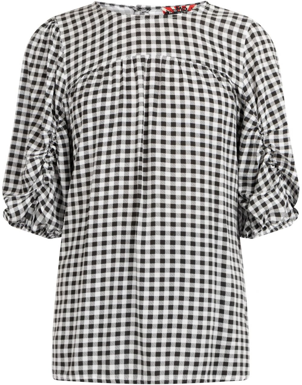 myMo ROCKS Blúzka  čierna / biela