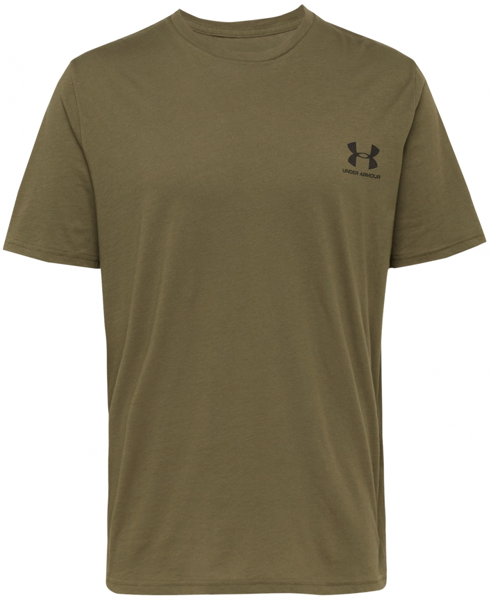 UNDER ARMOUR Funkčné tričko  olivová / čierna
