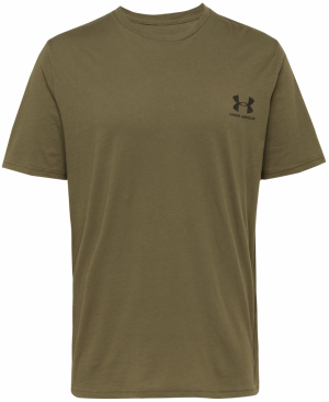 UNDER ARMOUR Funkčné tričko  olivová / čierna