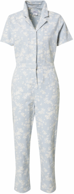 RVCA Overal 'NIGHTSHIFT'  pastelovo modrá / kiwi / biela