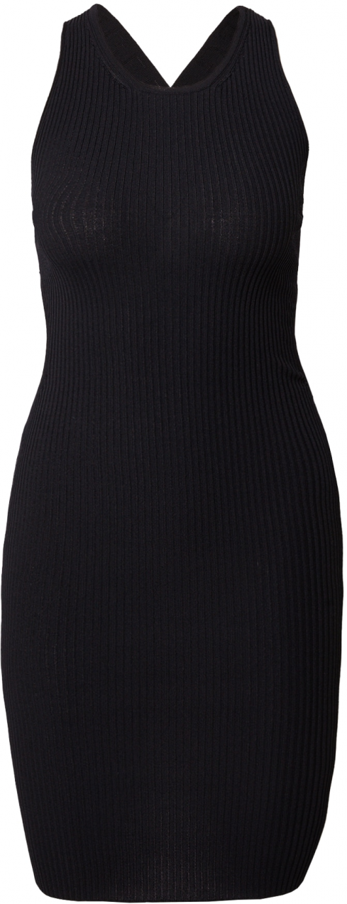 ICEBERG Pletené šaty 'MAGLIA'  čierna