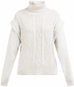 DreiMaster Vintage Sveter 'Naemi'  biela ako vlna