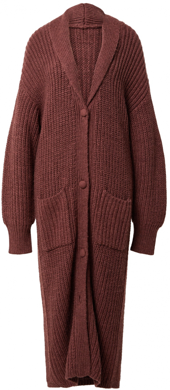 florence by mills exclusive for ABOUT YOU Pletený kabát 'Primrose'  hnedá
