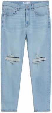 Bershka Džínsy  modrá denim