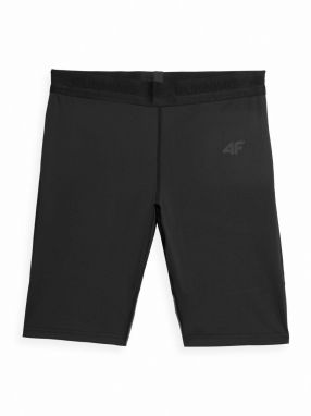 4F Športové nohavice  sivá / čierna