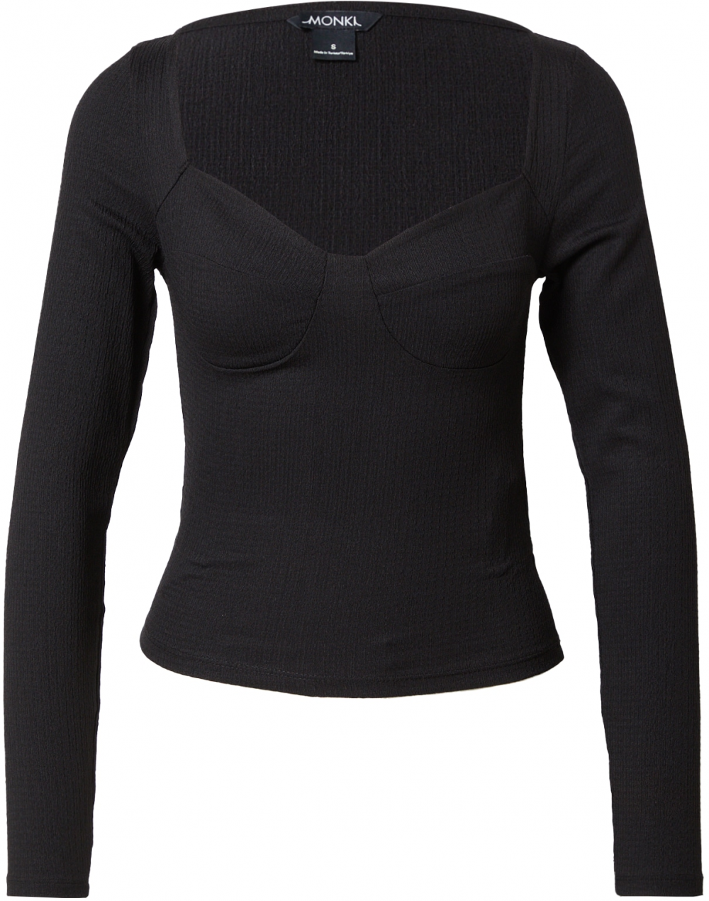 Monki Tričko  čierna