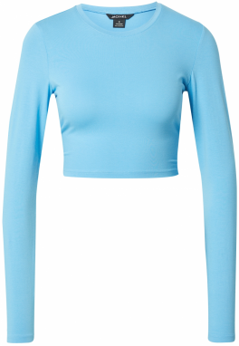 Monki Tričko  svetlomodrá