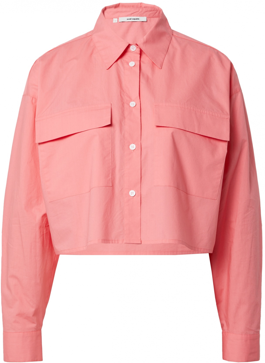 Oval Square Blúzka 'Feeling'  koralová