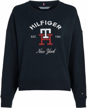 TOMMY HILFIGER Mikina  námornícka modrá / červená / biela