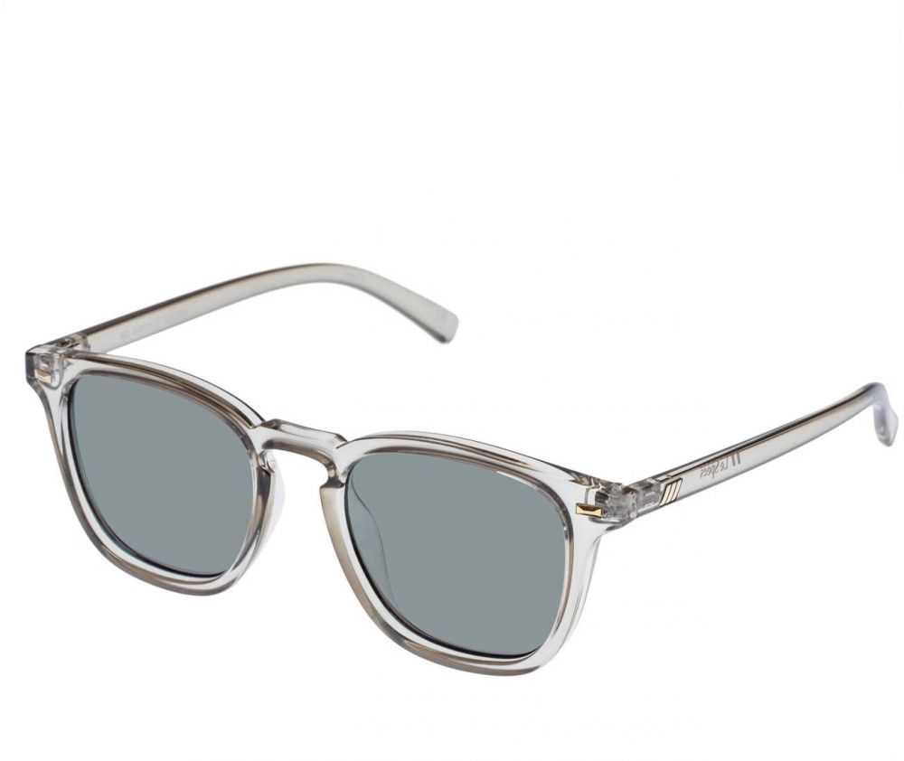 LE SPECS Slnečné okuliare 'No Biggie'  striebornosivá