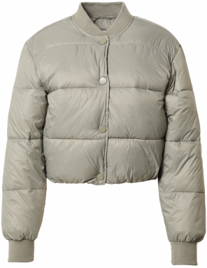 Abercrombie & Fitch Prechodná bunda  svetlozelená