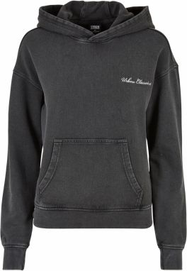 Urban Classics Mikina  čierny denim / biela