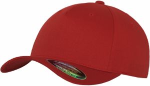 Flexfit Čiapka 'Panel'  rubínová