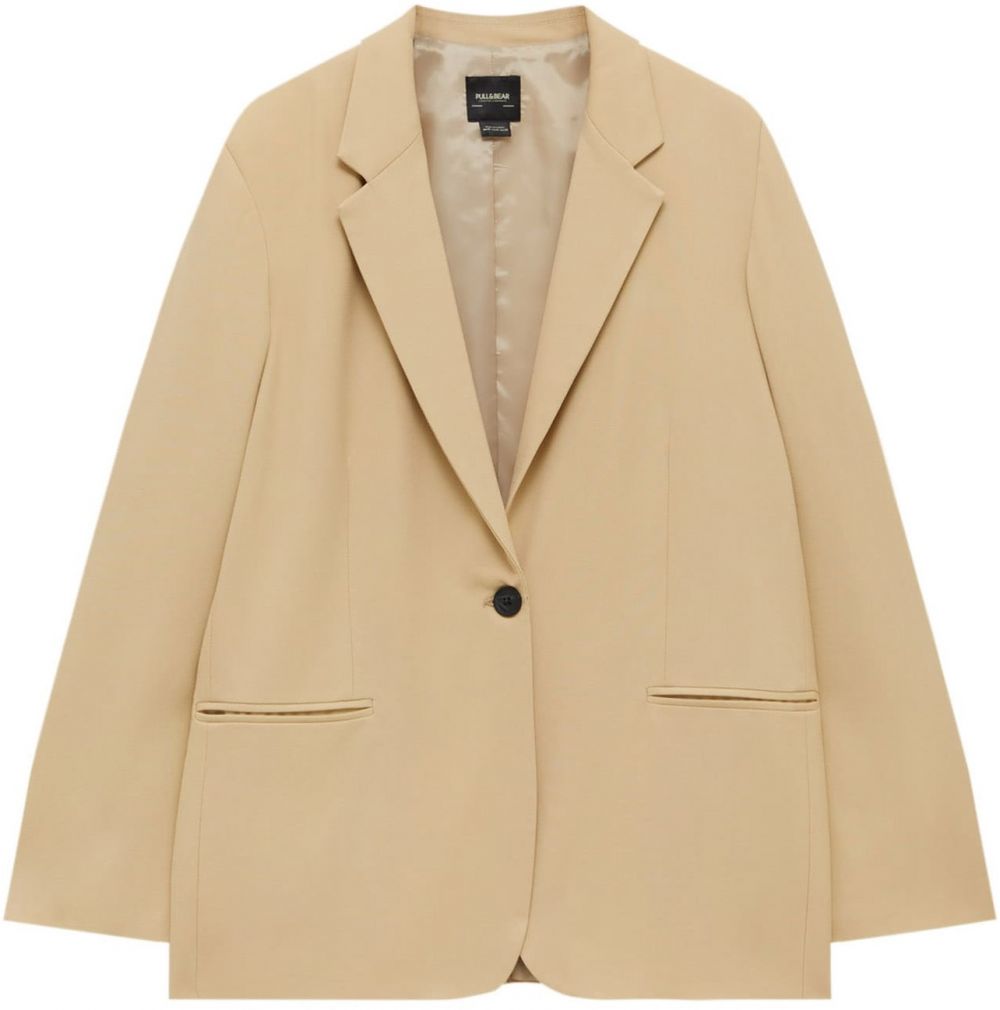 Pull&Bear Blejzer  svetlobéžová