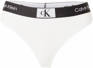 Calvin Klein Underwear Tangá  čierna / biela