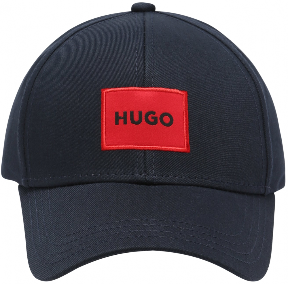 HUGO Čiapka  tmavomodrá / červená / čierna