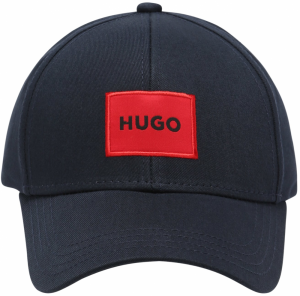 HUGO Čiapka  tmavomodrá / červená / čierna