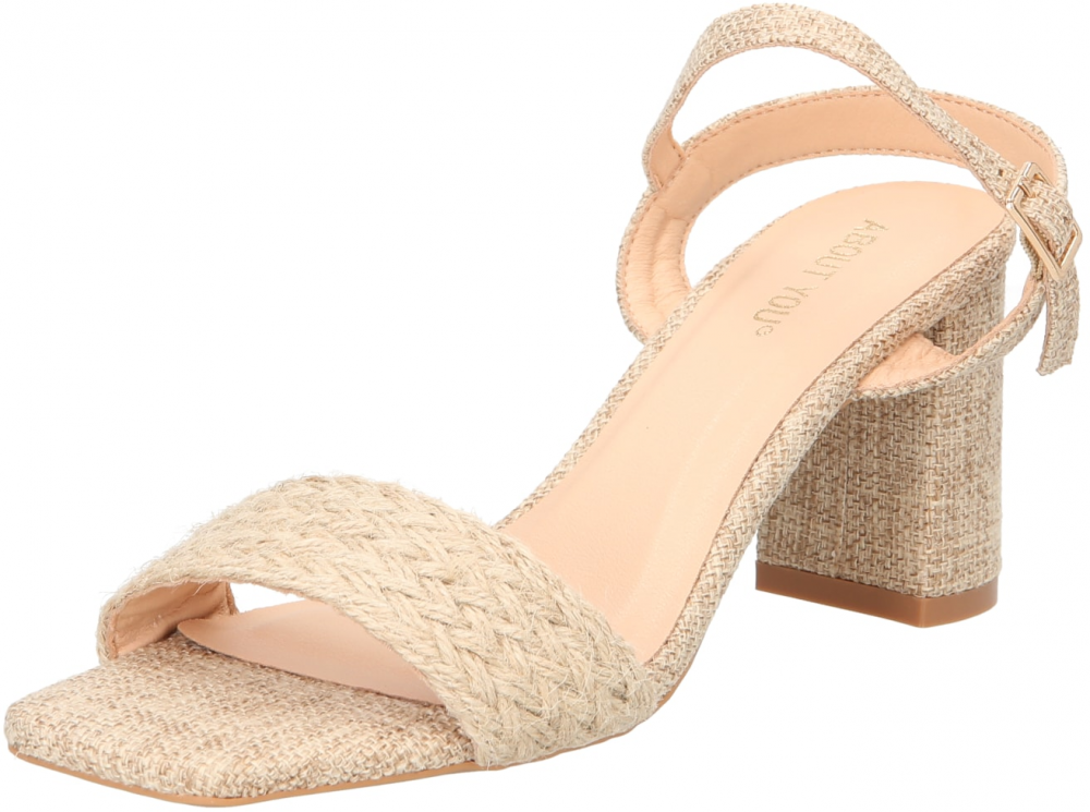 ABOUT YOU Sandále 'Annelie'  piesková