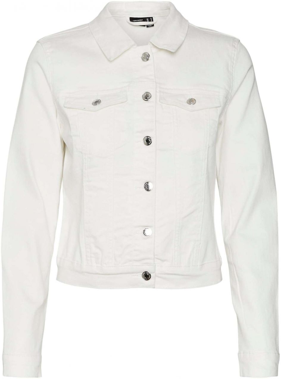 VERO MODA Prechodná bunda 'Luna'  biely denim