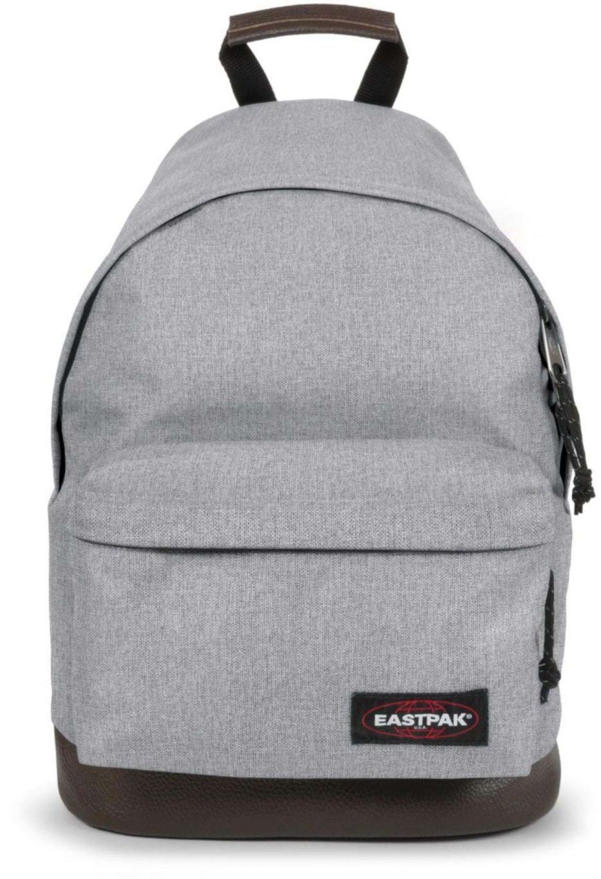 EASTPAK Batoh 'Wyoming'  hnedá / sivá melírovaná / čierna / biela