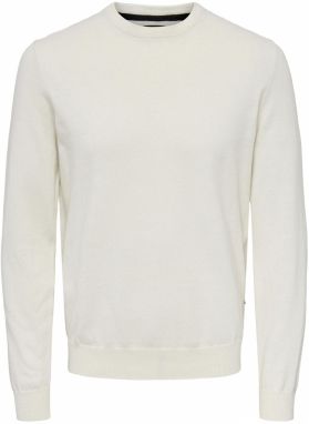 Only & Sons Sveter 'REX'  šedobiela
